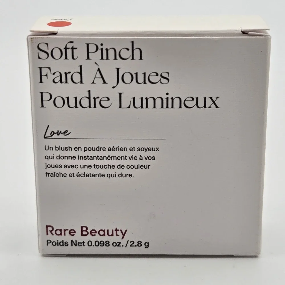 Rare Beauty Soft Pinch Powder Blush Love 2 Radiant Finish Compact 2.8g New
